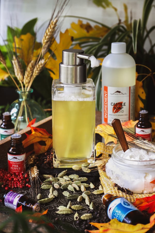 DIY Foaming Hand Soap: Fall Scent